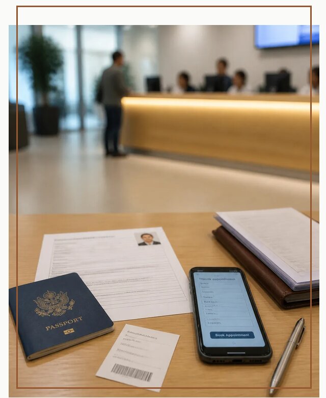 Запись в визовый центр в Тынде для подачи документов