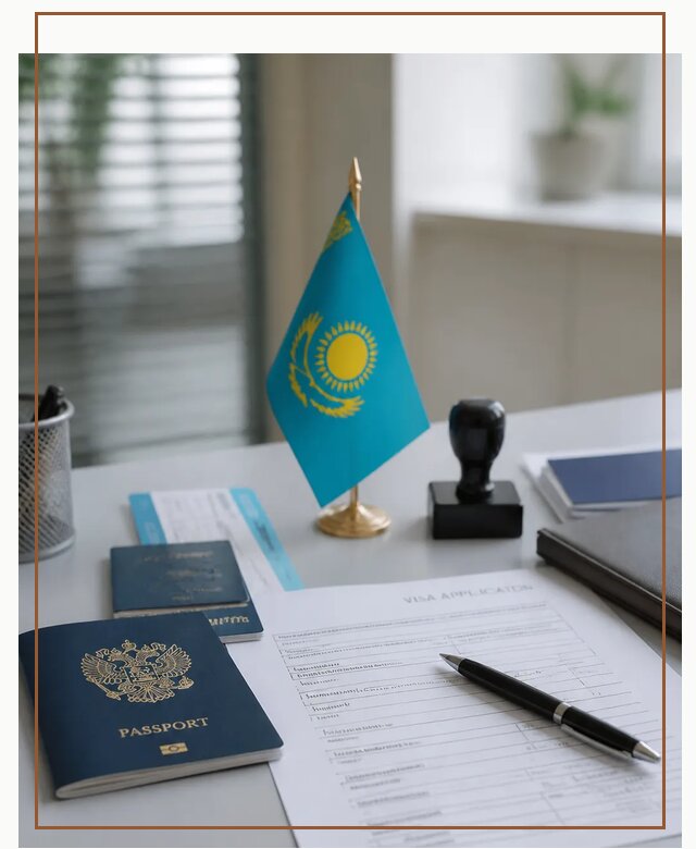 Оформление визы в Казахстан для поездки и работы в Тынде