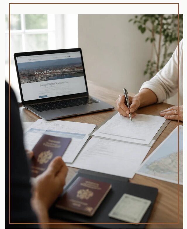 Оформление Digital Nomad и ВНЖ Португалии в Тынде